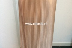 Goud/roze Plissé rok