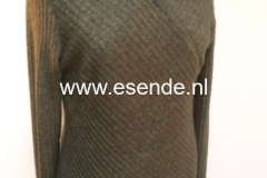 Stoere groene pullover