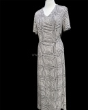 Jersey viscose jurk