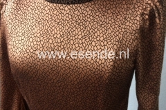 Shirt bloes van stretch zijde