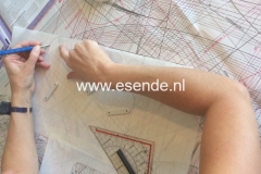 Patroon tekenen  met Esther en  Délène